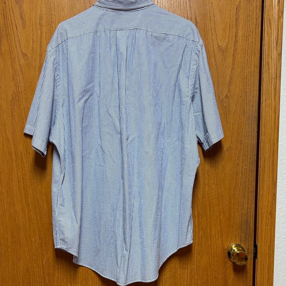 Polo by Ralph Lauren Men's Blue Striped Shirt - Picture 5 of 5